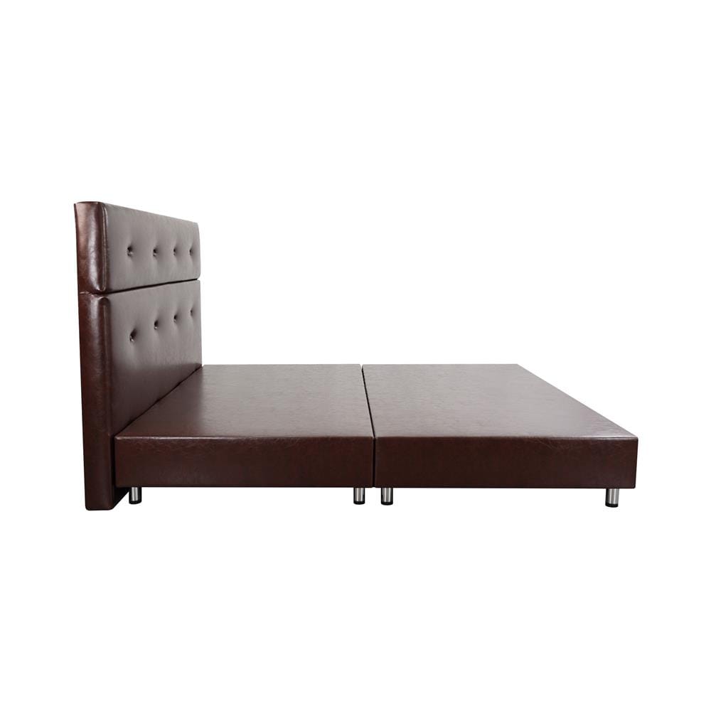 ฐานรองหัวเตียง 6 ฟุต SLUMBERLAND ROWANA สี BROWN