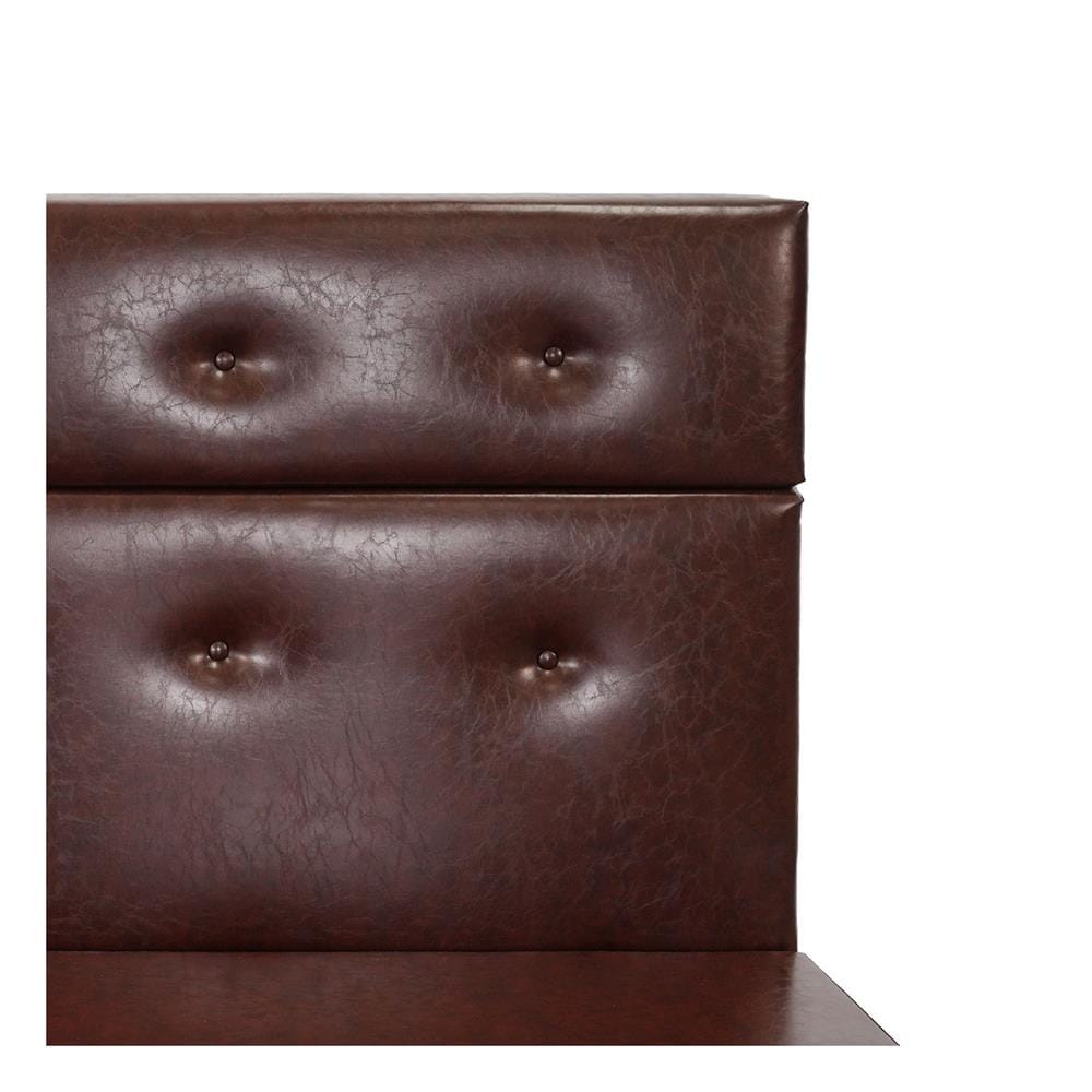 ฐานรองหัวเตียง 6 ฟุต SLUMBERLAND ROWANA สี BROWN