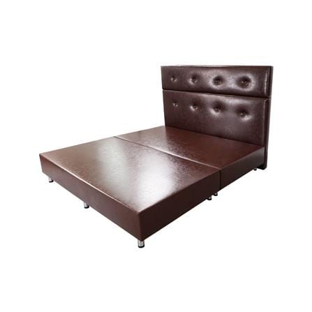 ฐานรองหัวเตียง 6 ฟุต SLUMBERLAND ROWANA สี BROWN_0