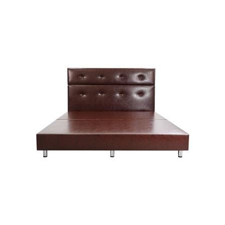 ฐานรองหัวเตียง 6 ฟุต SLUMBERLAND ROWANA สี BROWN_1