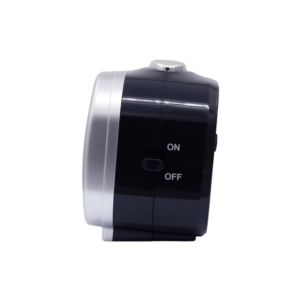 นาฬิกาปลุก SEIKO CLOCKS QHK060A 3.89X3.3 นิ้ว สีดำ