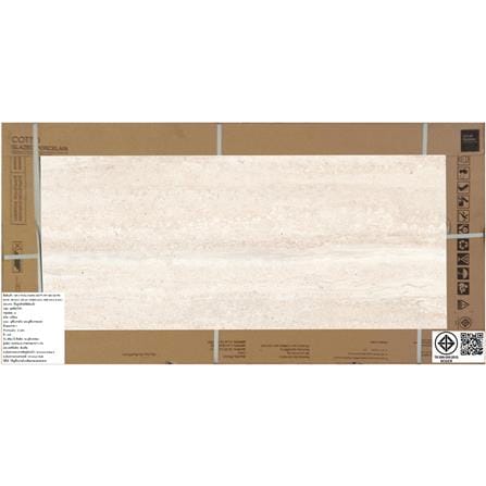 กระเบื้องพื้นพอร์ซเลน 60x120 ซม. COTTO x-ทิโวลี เบจ PM 1.43 ตร.ม._3