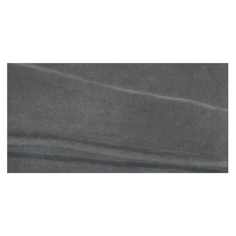 กระเบื้องพื้นพอร์ซเลน 60x120 ซม. COTTO เอ็ม-สโตน ดำ PM 1.44 ตร.ม.