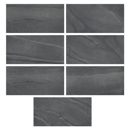 กระเบื้องพื้นพอร์ซเลน 60x120 ซม. COTTO เอ็ม-สโตน ดำ PM 1.44 ตร.ม._1
