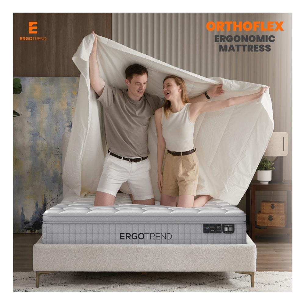 ที่นอนพ็อกเก็ตสปริง 5 ฟุต สุญญากาศ ERGOTREND รุ่น ORTHOFLEX