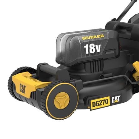 รถตัดหญ้าไร้สาย (พร้อมแบตเตอรี่) CAT DG270 18 โวลต์_1
