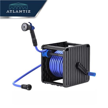 สายยางโรล ATLANTIZ AUTO GUIDE 1/2 นิ้ว X 20 ม. สีฟ้า-ดำ_0