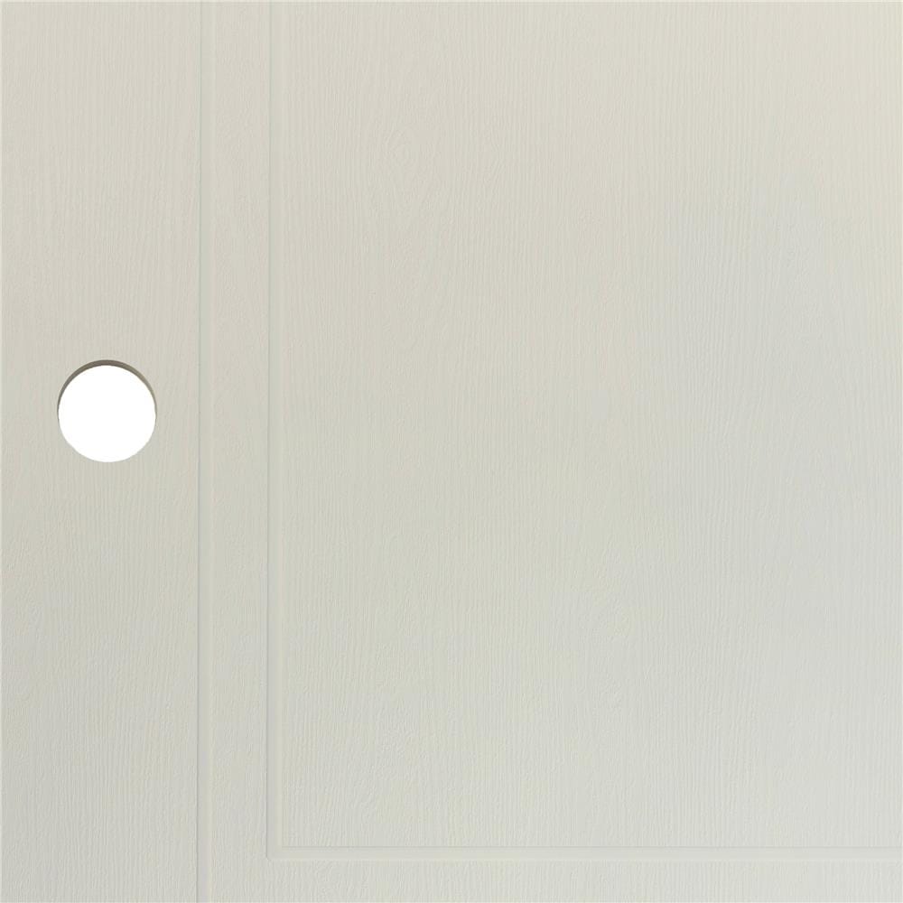 ประตูภายนอก UPVC เจาะลูกบิด MODERNWOOD MWN025 80x200 ซม. สีเบจ