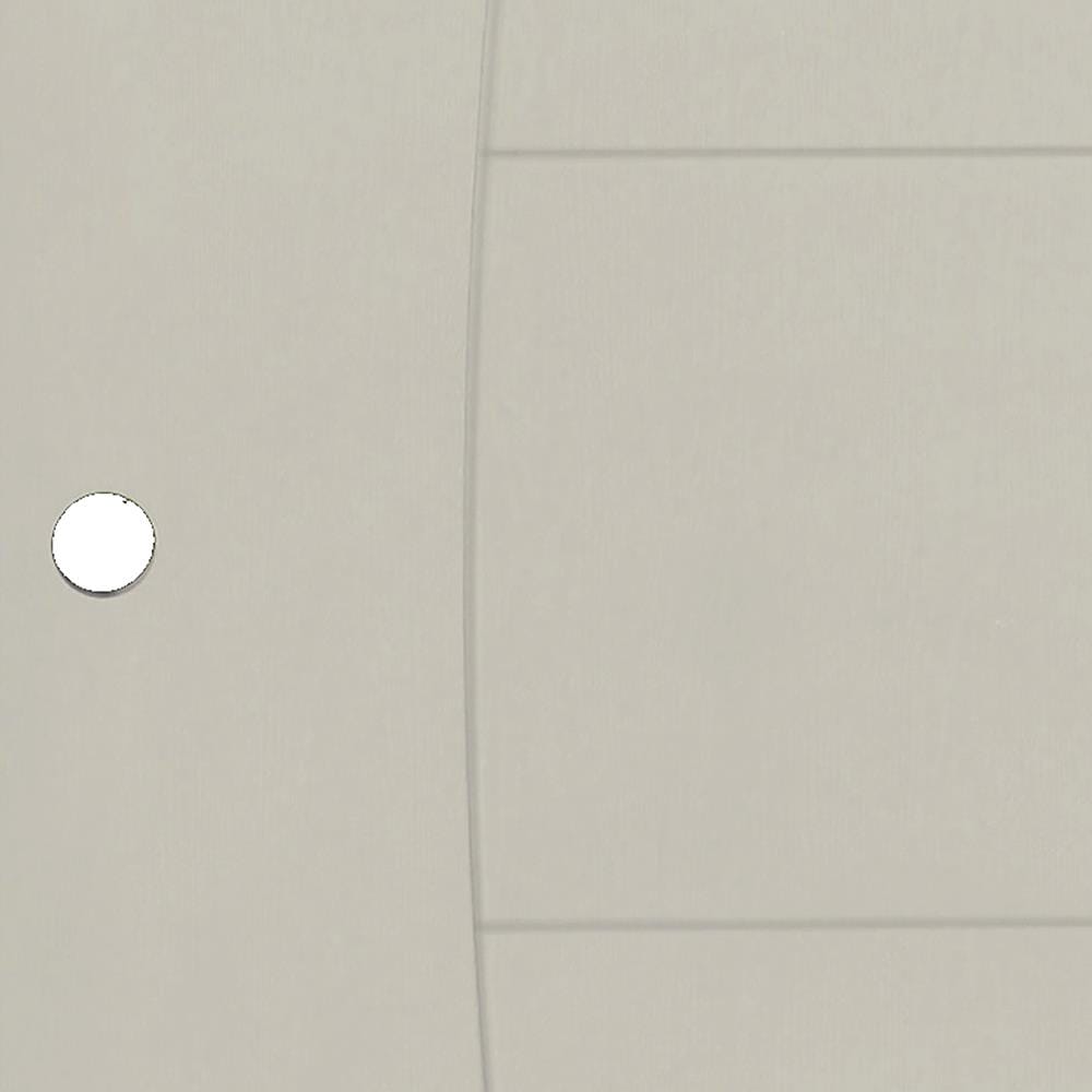 ประตูภายนอก UPVC เจาะลูกบิด MODERNWOOD MWN024 80x200 ซม. สีเบจ
