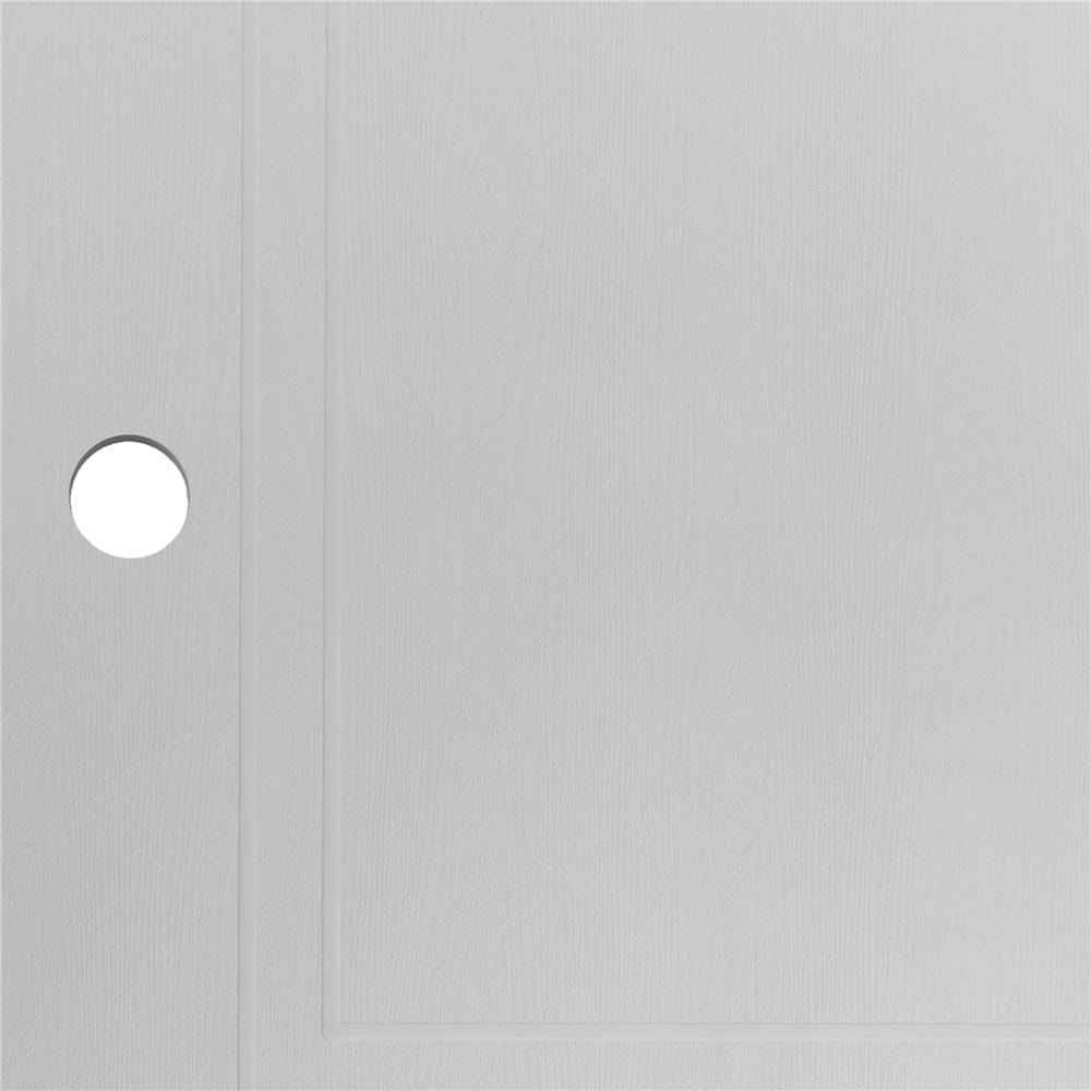 ประตูภายนอก UPVC เจาะลูกบิด MODERNWOOD MWN025 80x200 ซม. สีเทา