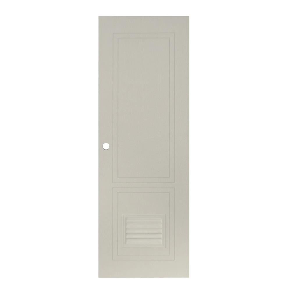 ประตูห้องน้ำ UPVC เจาะลูกบิด MODERNWOOD MLIR025 70X200 ซม. สีเบจ