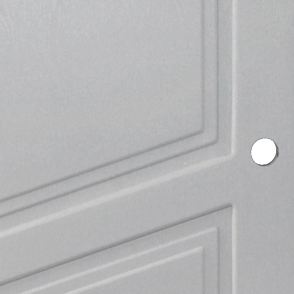ประตูภายนอก UPVC เจาะลูกบิด MODERNWOOD NEO CLASSIC 80X200 ซม. สีเทา