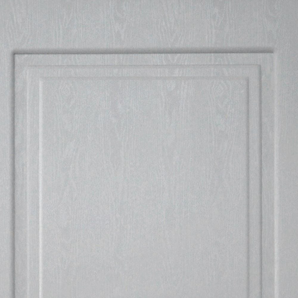 ประตูภายนอก UPVC เจาะลูกบิด MODERNWOOD NEO CLASSIC 80X200 ซม. สีเทา