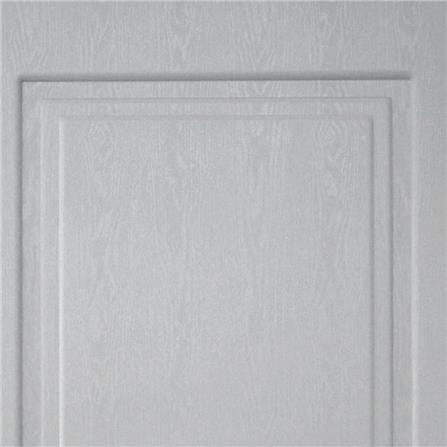 ประตูภายนอก UPVC เจาะลูกบิด MODERNWOOD NEO CLASSIC 80X200 ซม. สีเทา_2