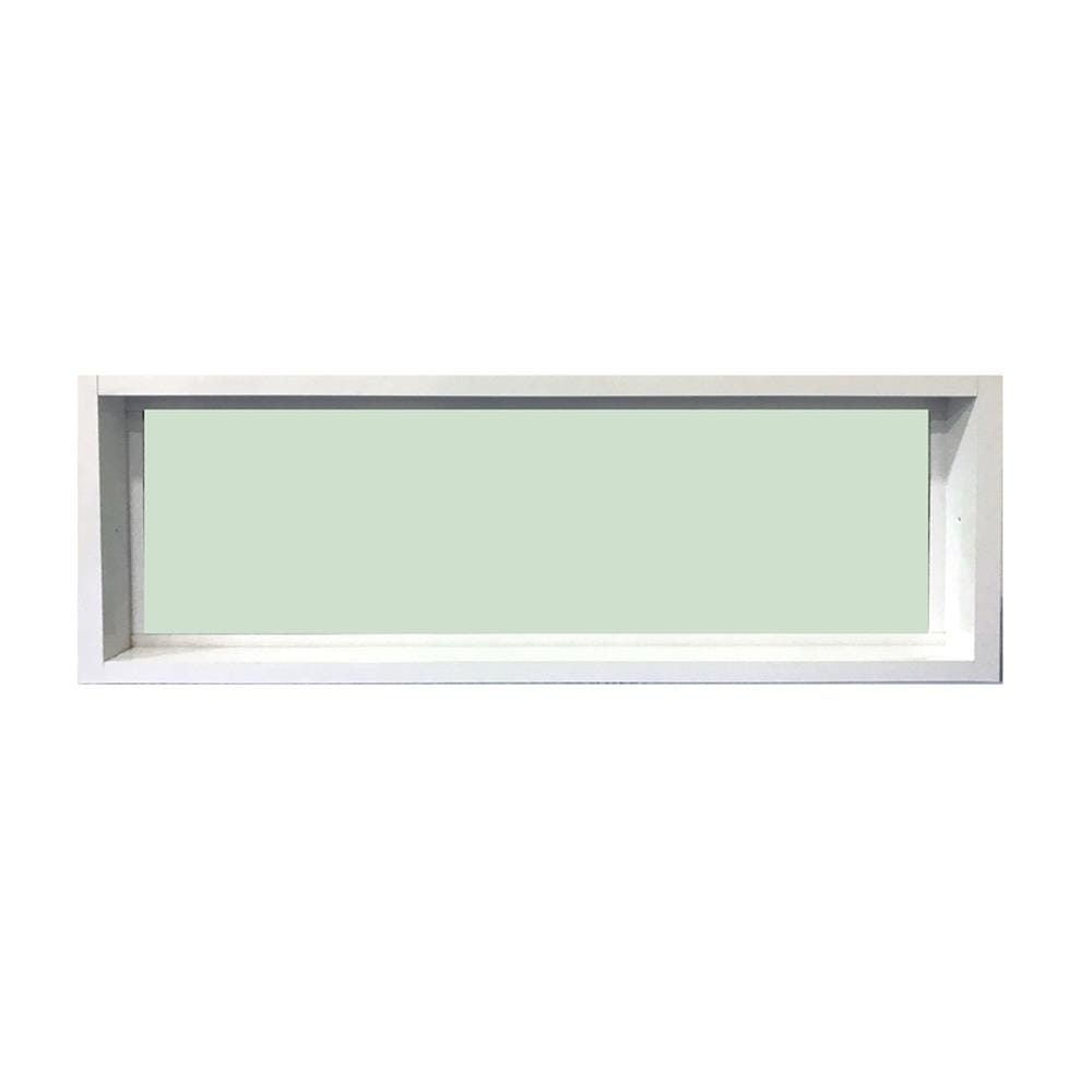 ช่องแสงหน้าต่าง อะลูมิเนียม AZLE PLUS 120x40 ซม. สีขาว