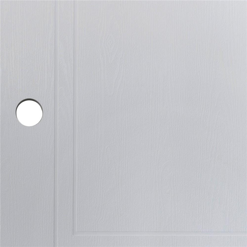 ประตูห้องน้ำ UPVC MODERNWOOD MLIR025 70X200 ซม. สีเทา เจาะลูกบิด