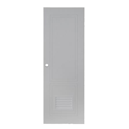 ประตูห้องน้ำ UPVC MODERNWOOD MLIR025 70X200 ซม. สีเทา เจาะลูกบิด_0