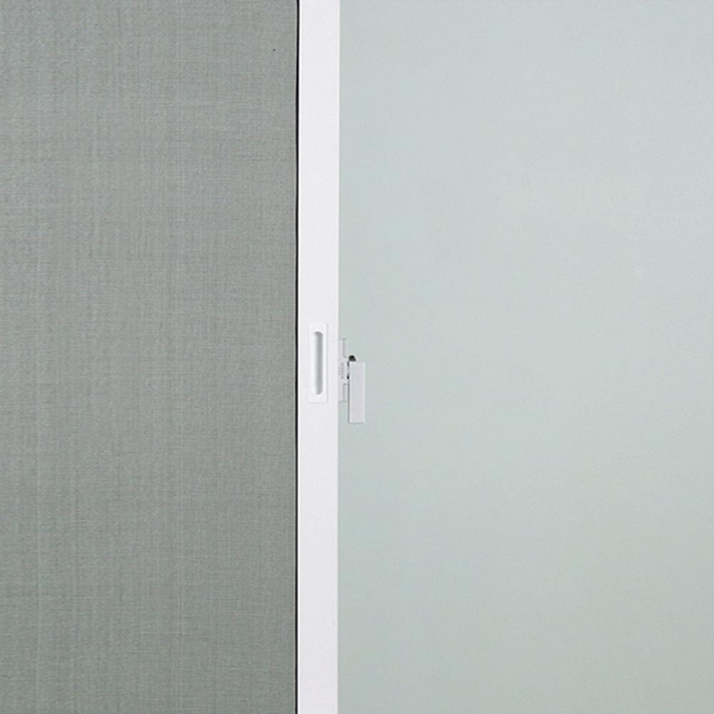 หน้าต่างบานเลื่อน อะลูมิเนียม S-S มุ้ง AZLE PLUS 100x110 ซม. สีขาว