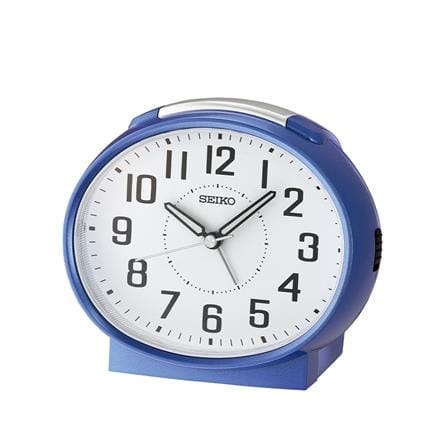 นาฬิกาปลุก SEIKO CLOCKS QHK059L 4.4X5 นิ้ว สีน้ำเงิน_0