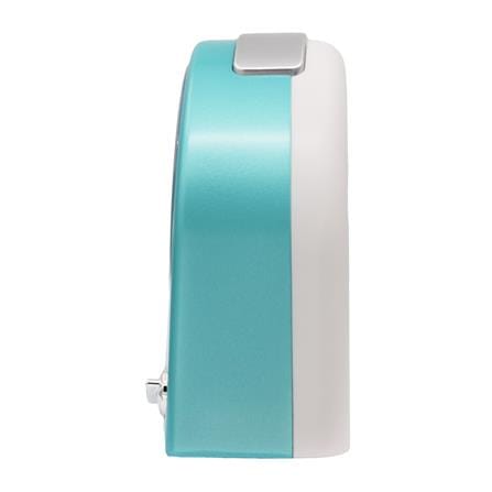 นาฬิกาปลุก SEIKO CLOCKS QHE204L 4.6X4.5 นิ้ว สีฟ้า_2
