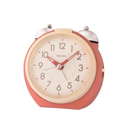นาฬิกาปลุก SEIKO CLOCKS QHK054R 4.5X4.4 นิ้ว สีแดง_0