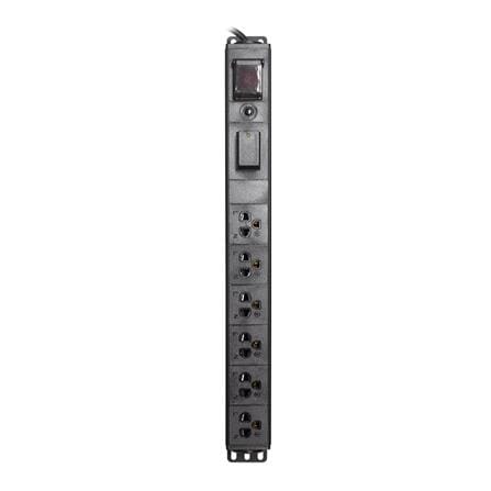 รางปลั๊กไฟตู้ RACK 6 ช่อง 1 สวิตซ์ GLINK GPDU-08K 2 ม._0