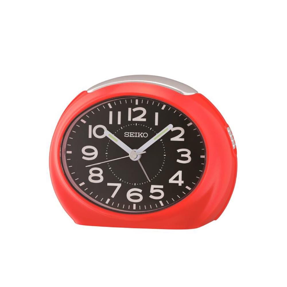 นาฬิกาปลุก SEIKO CLOCKS QHE193R 3.4X4.4 นิ้ว สีแดง_1