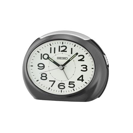 นาฬิกาปลุก SEIKO CLOCKS QHE193K 3.4X4.4 นิ้ว สีดำ