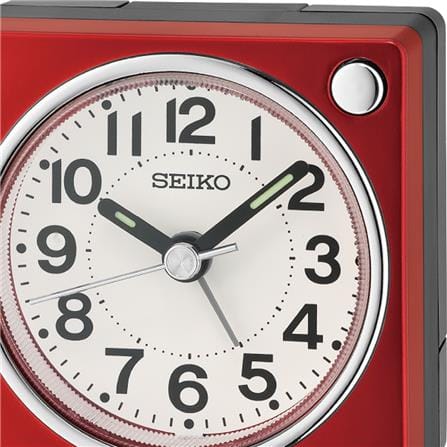 นาฬิกาปลุก SEIKO CLOCKS QHE196R 2.5 นิ้ว สีแดง_1