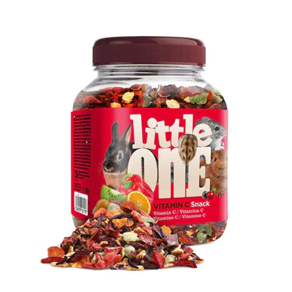 ขนมกระต่ายและสัตว์ฟันแทะ LITTLE ONE VITAMIN C SNACK 180 ก.