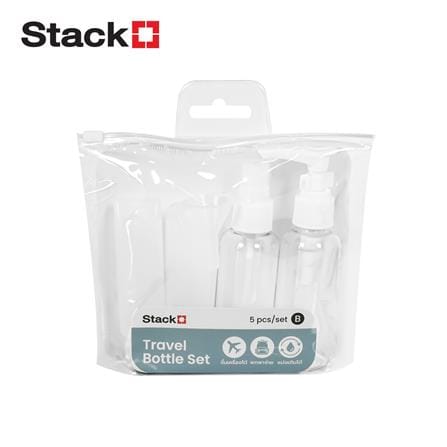 ชุดขวดแบ่งพกพา STACKO TRAVEL SET B 60 มล. (5 ชิ้น)_0