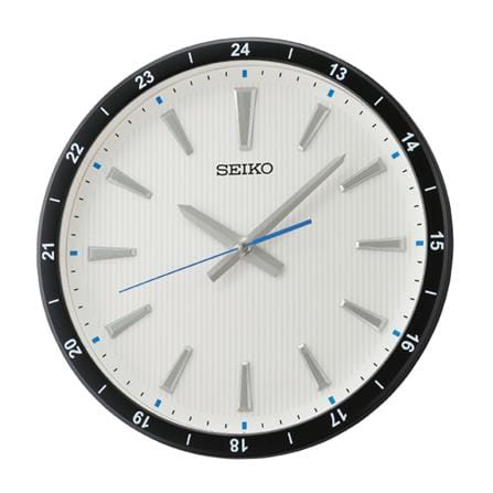 นาฬิกาแขวน SEIKO CLOCKS QXA802J 13.7 นิ้ว สีดำ