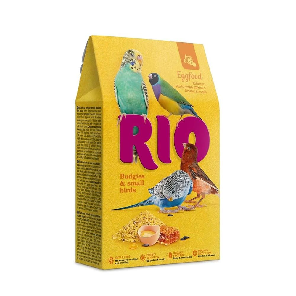 อาหารนก RIO EGGFOOD BUDGIES & SMALL BIRD 250 ก.