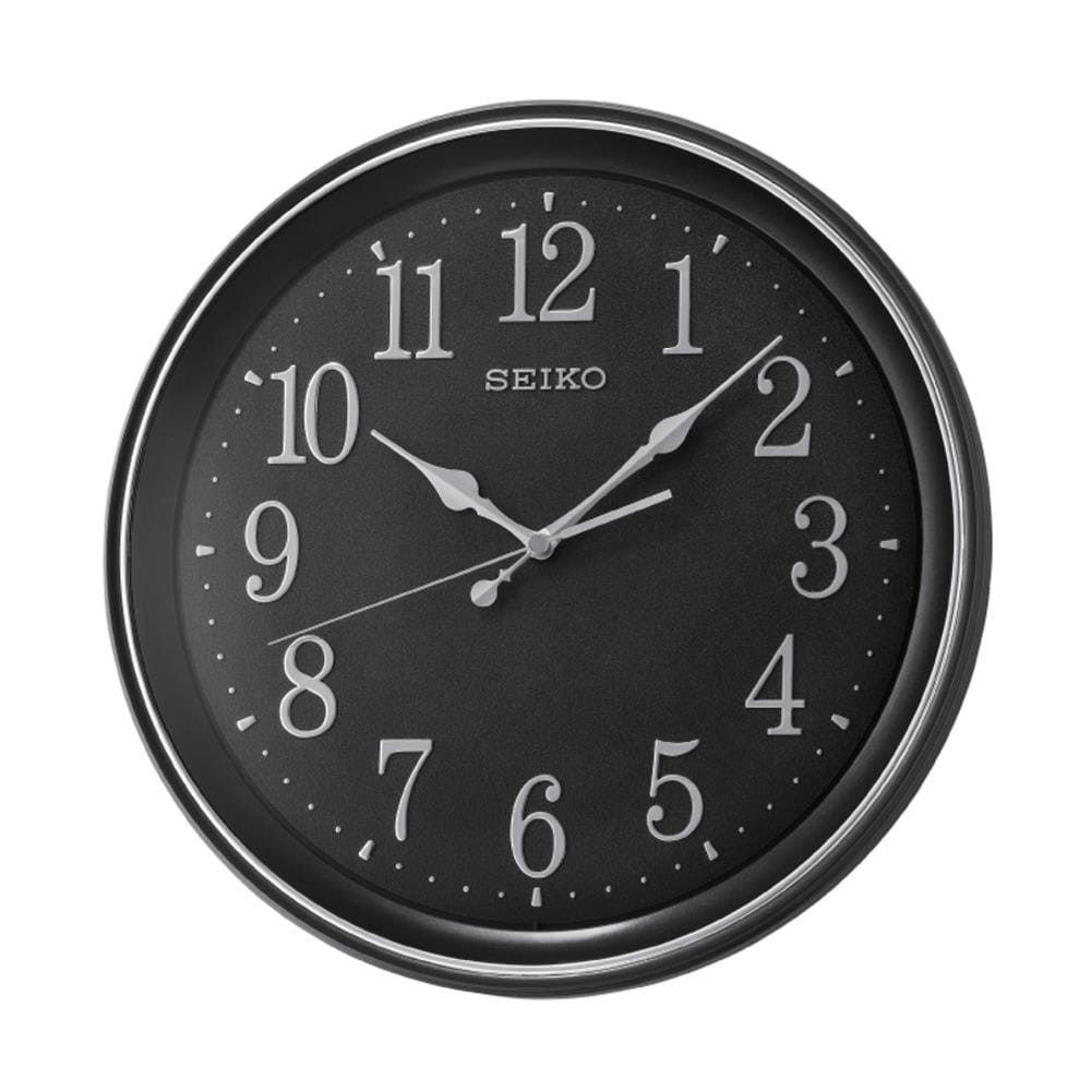 นาฬิกาแขวน SEIKO CLOCKS QXA798K 13.3 นิ้ว สีดำ