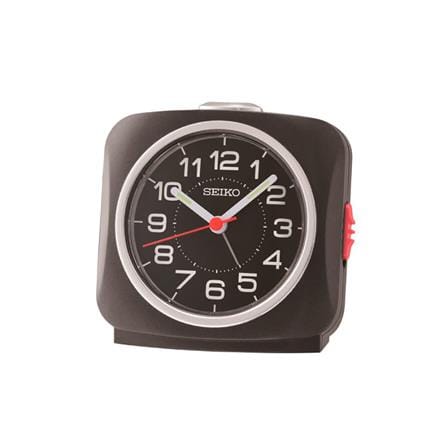 นาฬิกาปลุก SEIKO CLOCKS QHE194K 3.7 นิ้ว สีดำ_0