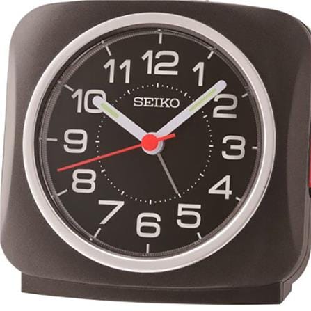 นาฬิกาปลุก SEIKO CLOCKS QHE194K 3.7 นิ้ว สีดำ_2