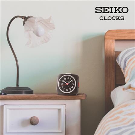 นาฬิกาปลุก SEIKO CLOCKS QHE194K 3.7 นิ้ว สีดำ_3