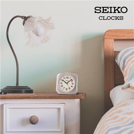 นาฬิกาปลุก SEIKO CLOCKS QHE194S 3.7 นิ้ว สีเงิน_3