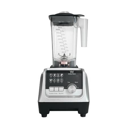 เครื่องปั่นน้ำผลไม้ WORLDTECH WT-PB2200 2 ลิตร สีเงิน_0