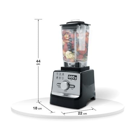 เครื่องปั่นน้ำผลไม้ WORLDTECH WT-PB2800 2 ลิตร สีดำ_10