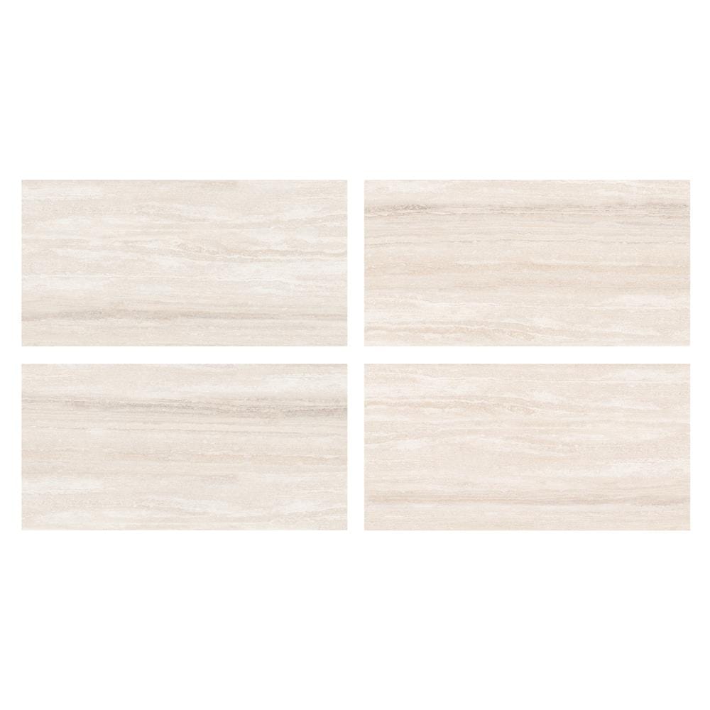 กระเบื้องพื้นพอร์ซเลน 60x120 ซม. COTTO ทราวาทีน เบจ PM 1.44 ตร.ม.