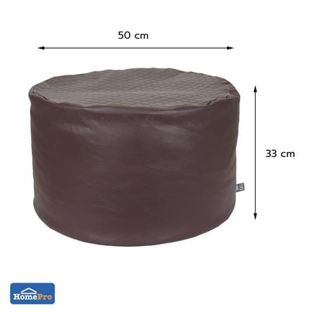 เบาะรองนั่ง HOME LIVING STYLE TEGA 19x19 นิ้ว สีน้ำตาล_5