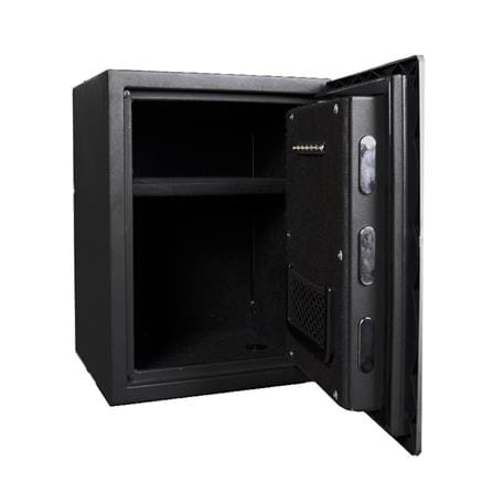 ตู้นิรภัย FINGERPRINT KIOSK SA-FF-45 BM สีดำ/เงิน_1