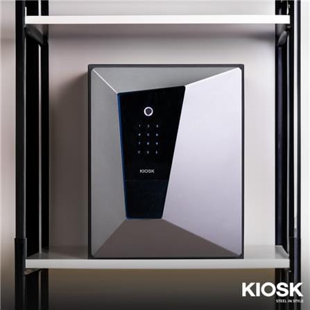 ตู้นิรภัย FINGERPRINT KIOSK SA-FF-45 BM สีดำ/เงิน_4