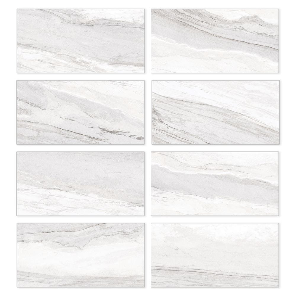 กระเบื้องพื้นพอร์ซเลน 60x120 ซม. COTTO ลอเรนโซ่ ขาว PM 1.44 ตร.ม.