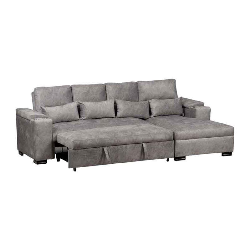 โซฟาเข้ามุมขวา AS FURNITURE KALEL CLGYU39 สีเทา