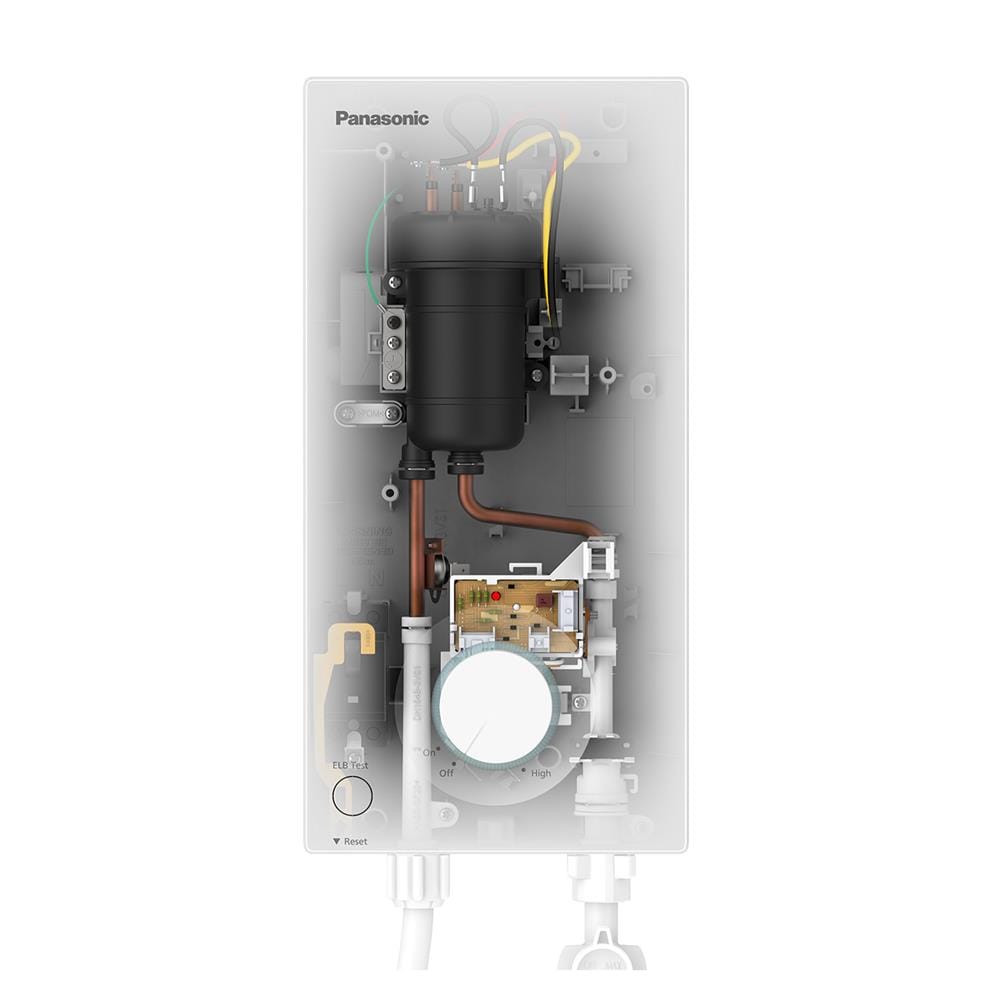 เครื่องทำน้ำอุ่น PANASONIC DH-3VS1TW 3500 วัตต์ สีขาว