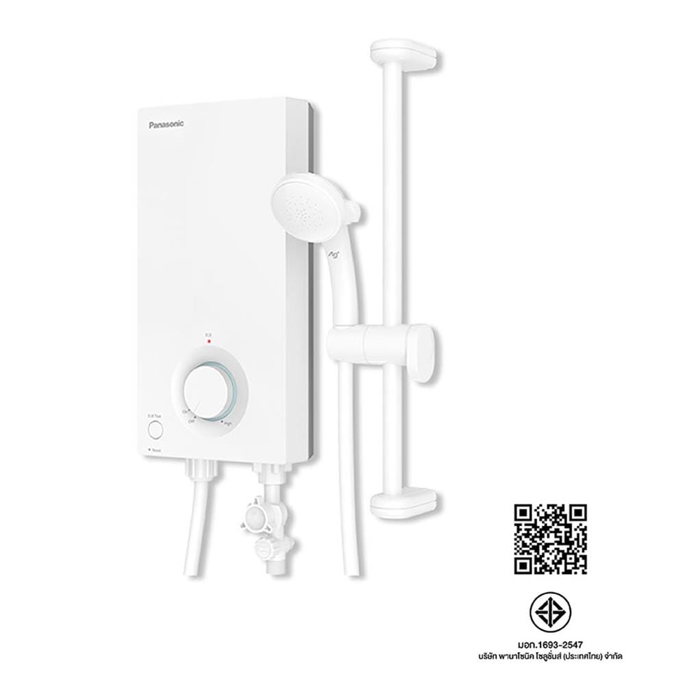 เครื่องทำน้ำอุ่น PANASONIC DH-3VS1TW 3500 วัตต์ สีขาว