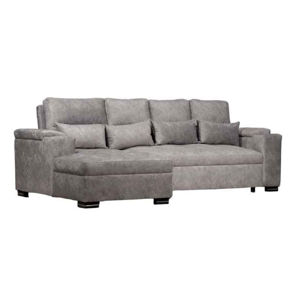 โซฟาเข้ามุมซ้าย AS FURNITURE KALEL CRGYU39 สีเทา