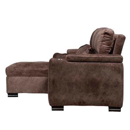 โซฟาเข้ามุมซ้าย AS FURNITURE KALEL CRBWU38 สีน้ำตาล_5